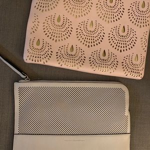 FRENCH CONNECTION pink clutch purse bundle